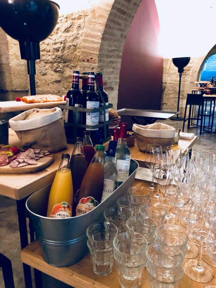 Comptoir Bar au CAPC